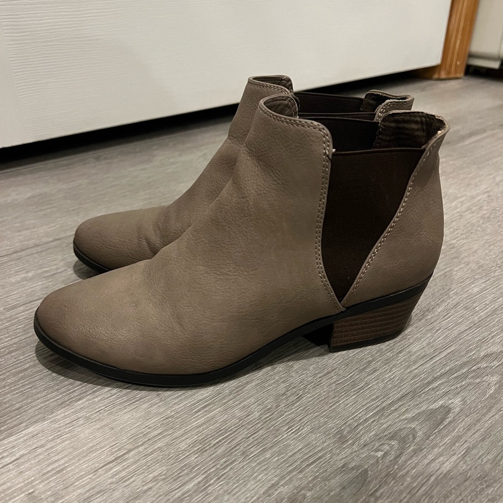 Call it Spring tan ankle boots